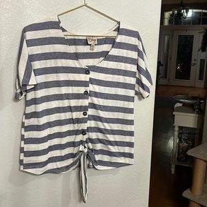 striped Como Vintage tie shirt